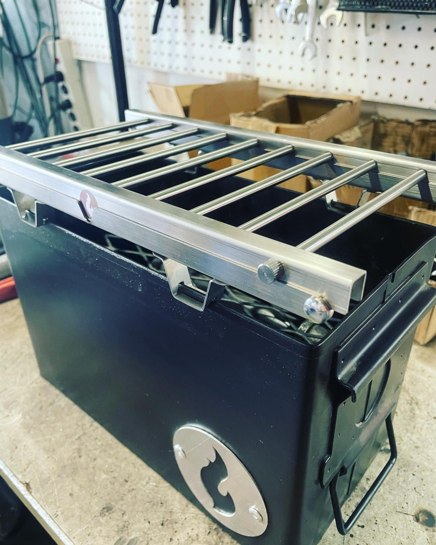 Over-Under Grill Thingy 2.0: Stand and Grill In One! Pre-Sale Only!