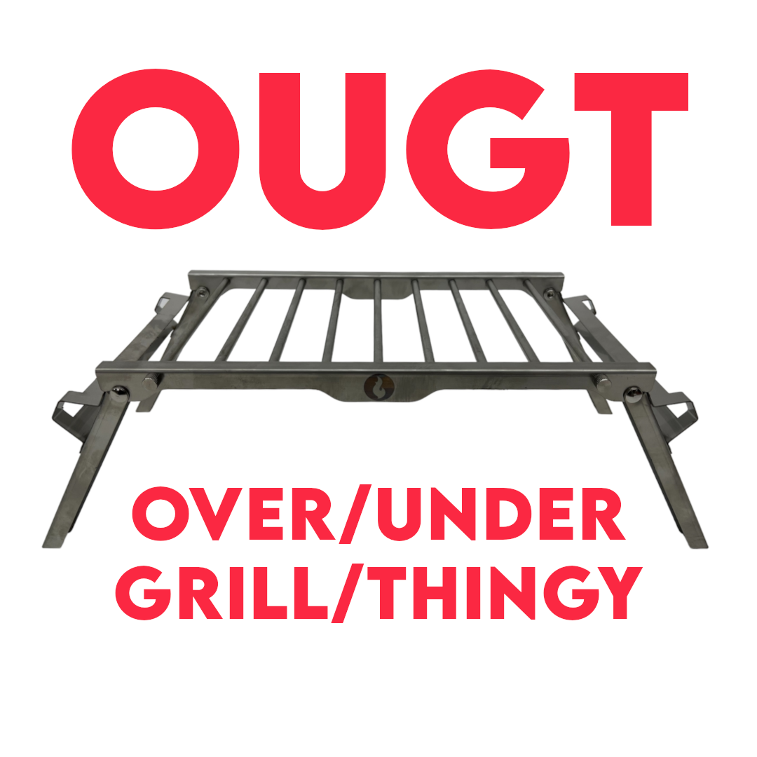 Over-Under Grill Thingy 2.0: Stand and Grill In One! Pre-Sale Only!