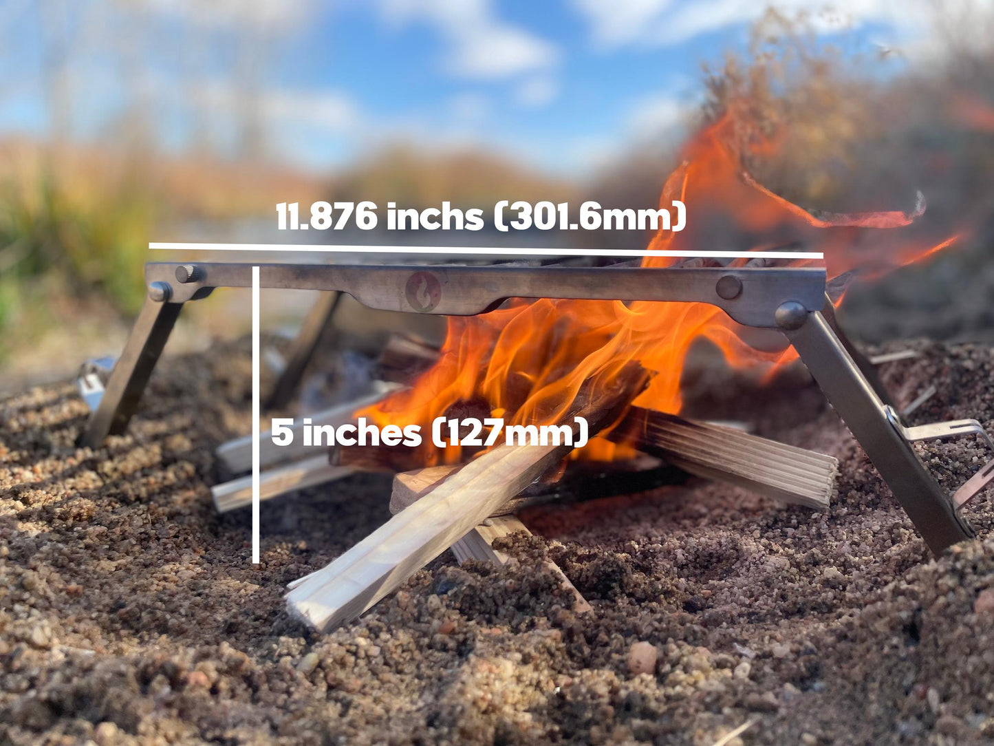 Over-Under Grill Thingy 2.0: Stand and Grill In One! Pre-Sale Only!