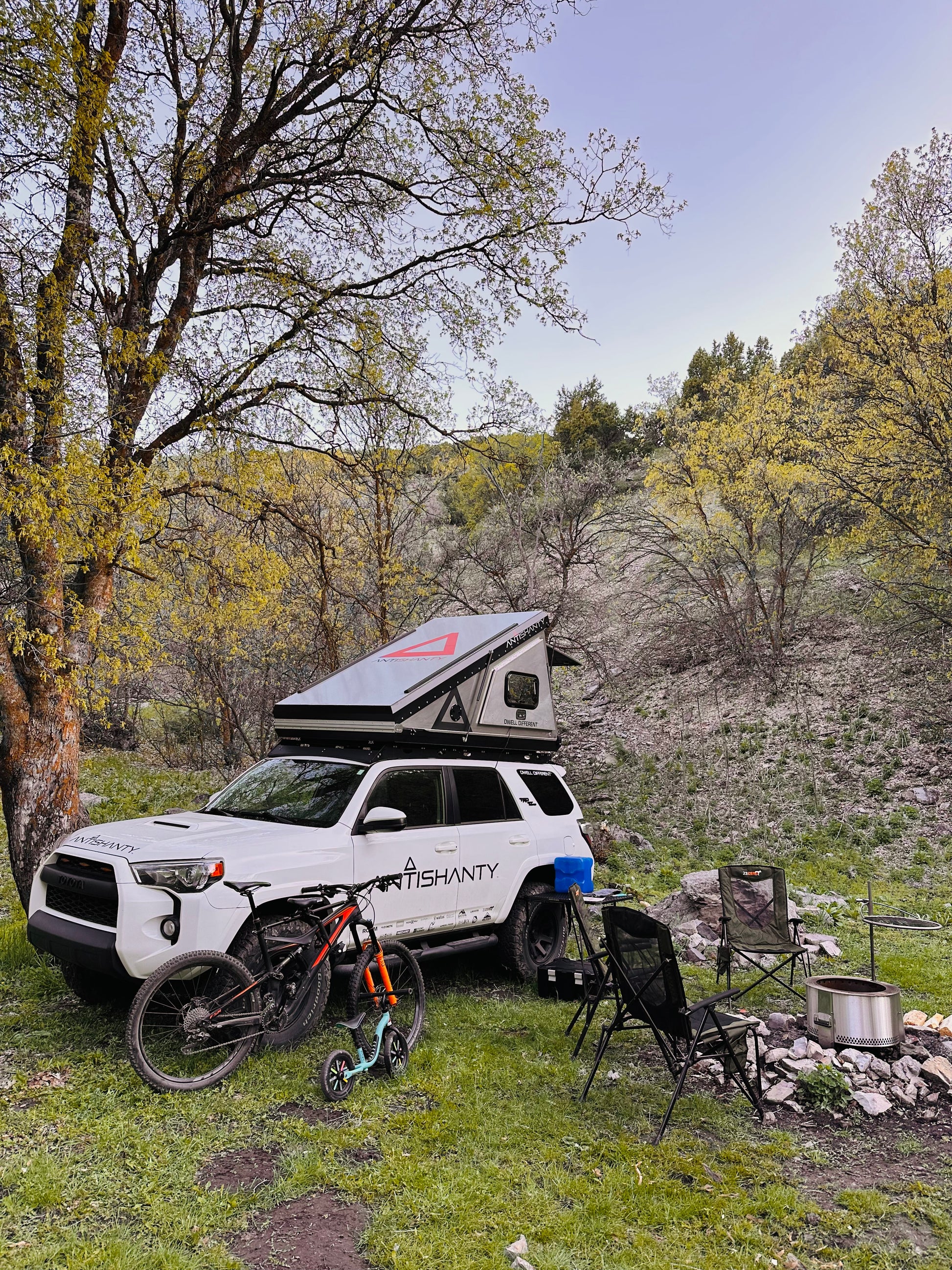 antishanty roof top tent RTD